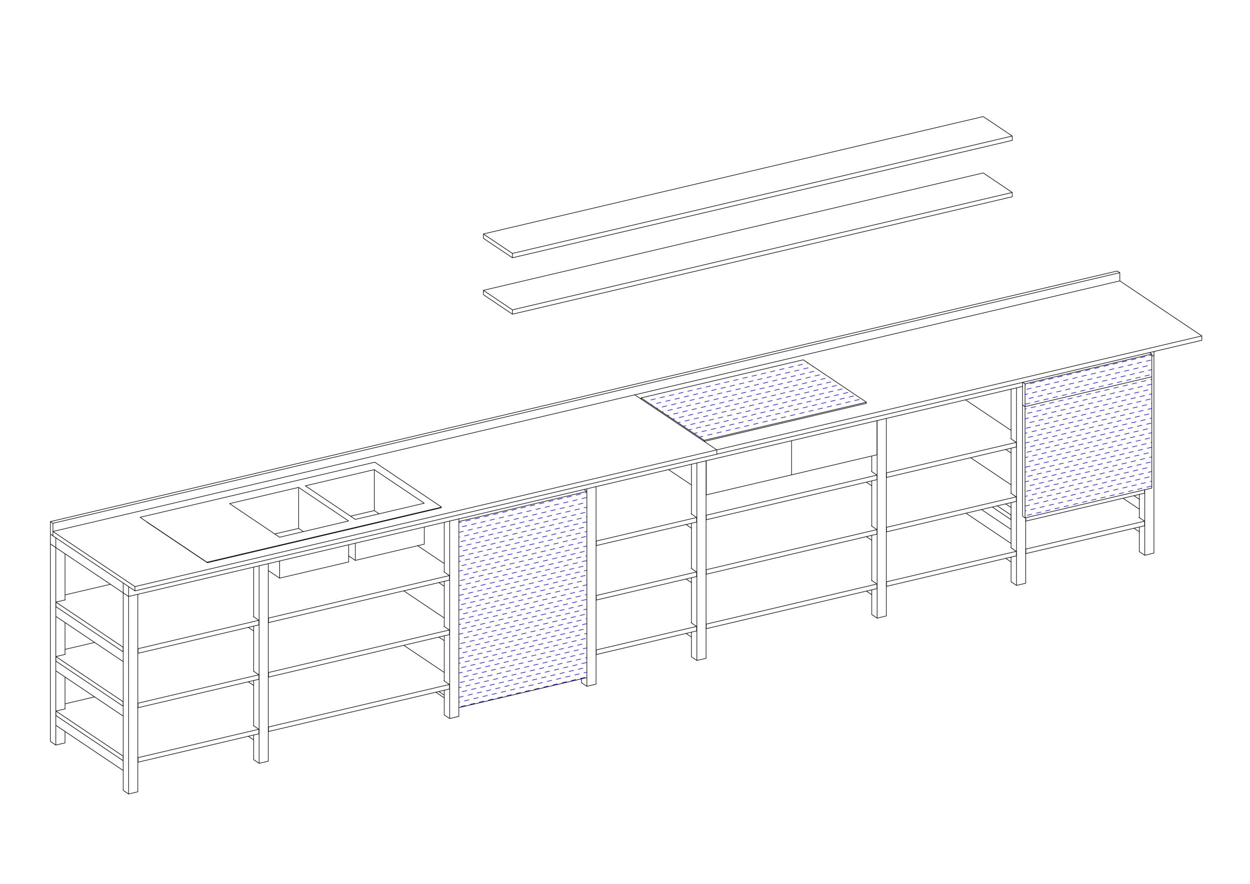 only second hand appliances were used, keeping the build ecological and also reducing the cost